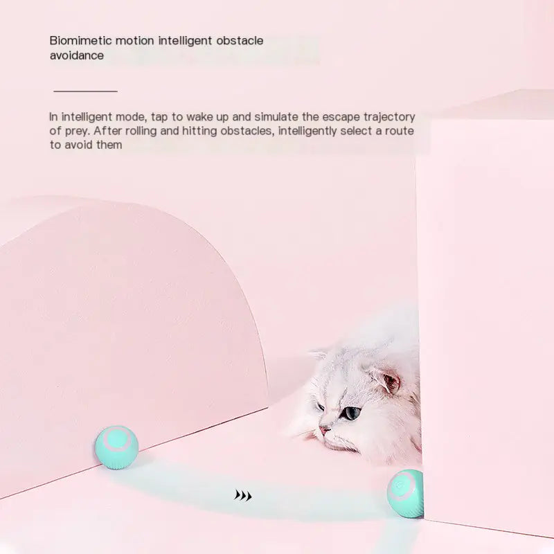 Electric Smart Cat Toy Ball