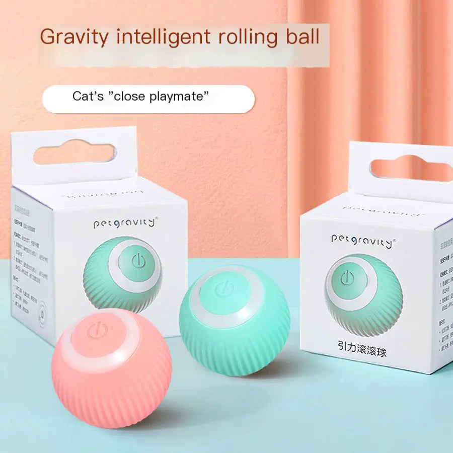 Electric Smart Cat Toy Ball