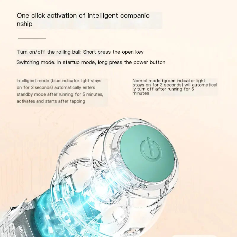 Electric Smart Cat Toy Ball