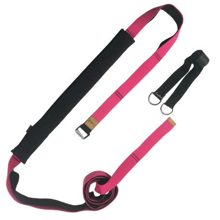 Yoga Strap: Yoga Practice or Use as a Exercise Belt for Gym and at Home!