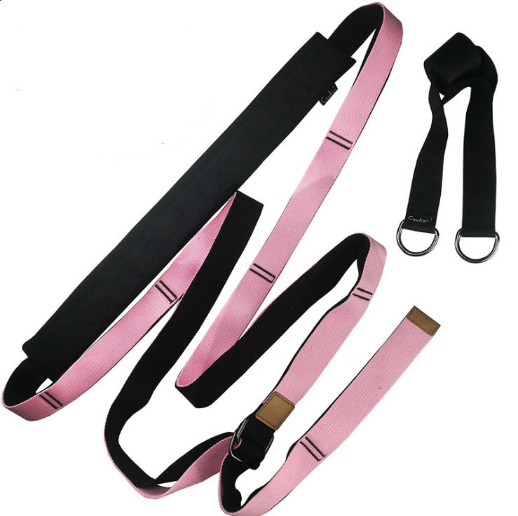 Yoga Strap: Yoga Practice or Use as a Exercise Belt for Gym and at Home!