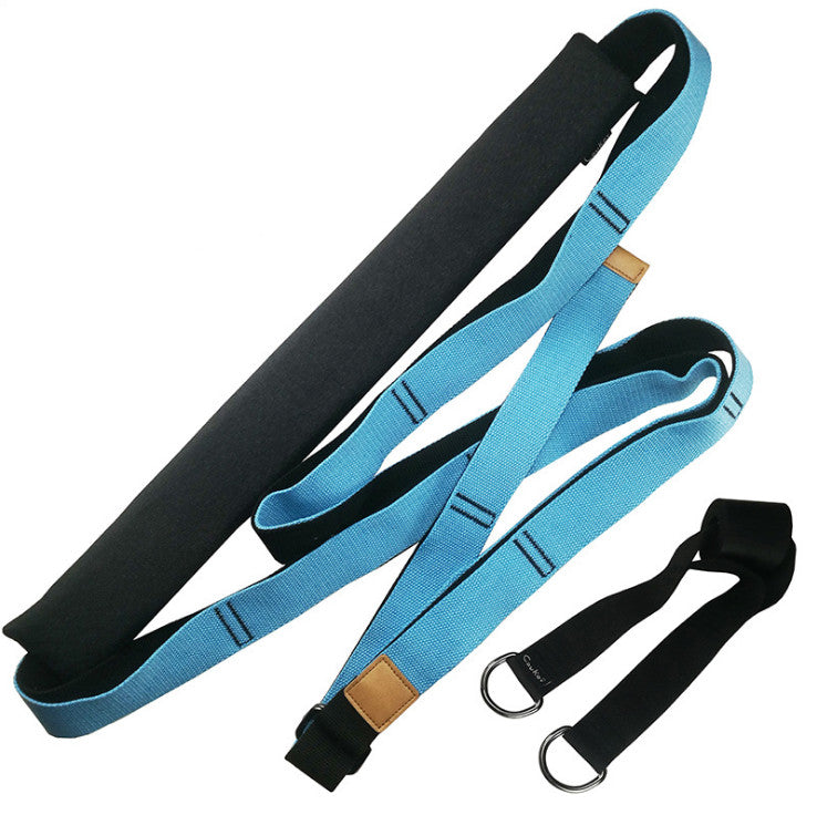 Yoga Strap: Yoga Practice or Use as a Exercise Belt for Gym and at Home!